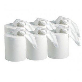 COLIS DE 6 BOBINES BLANCHES 2 PLIS 450 FORMATS 20X30