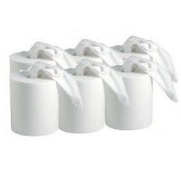 COLIS DE 6 BOBINES BLANCHES 2 PLIS 450 FORMATS 20X30